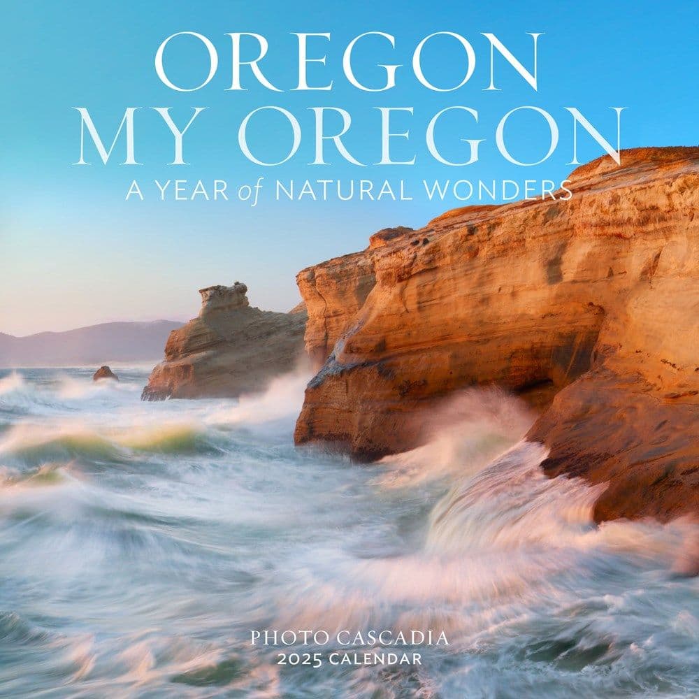 Oregon My Oregon 2025 Wall Calendar