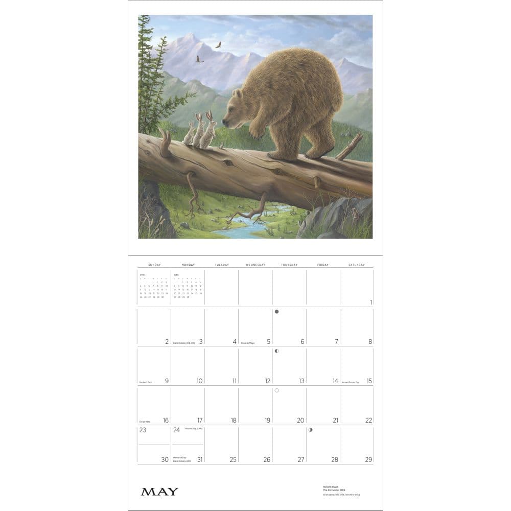 Spirit 2027 Wall Calendar by Robert Bissell Fifth Alternate Image