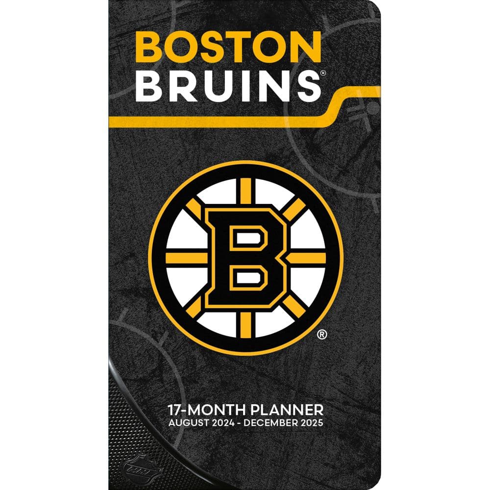 image NHL Boston Bruins 17 Month 2025 Pocket Planner Main Image
