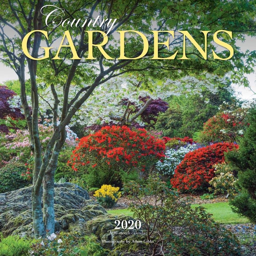 Country Gardens Wall Calendar