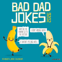 image Bad Dad Jokes 2026 Mini Wall Calendar Main Image