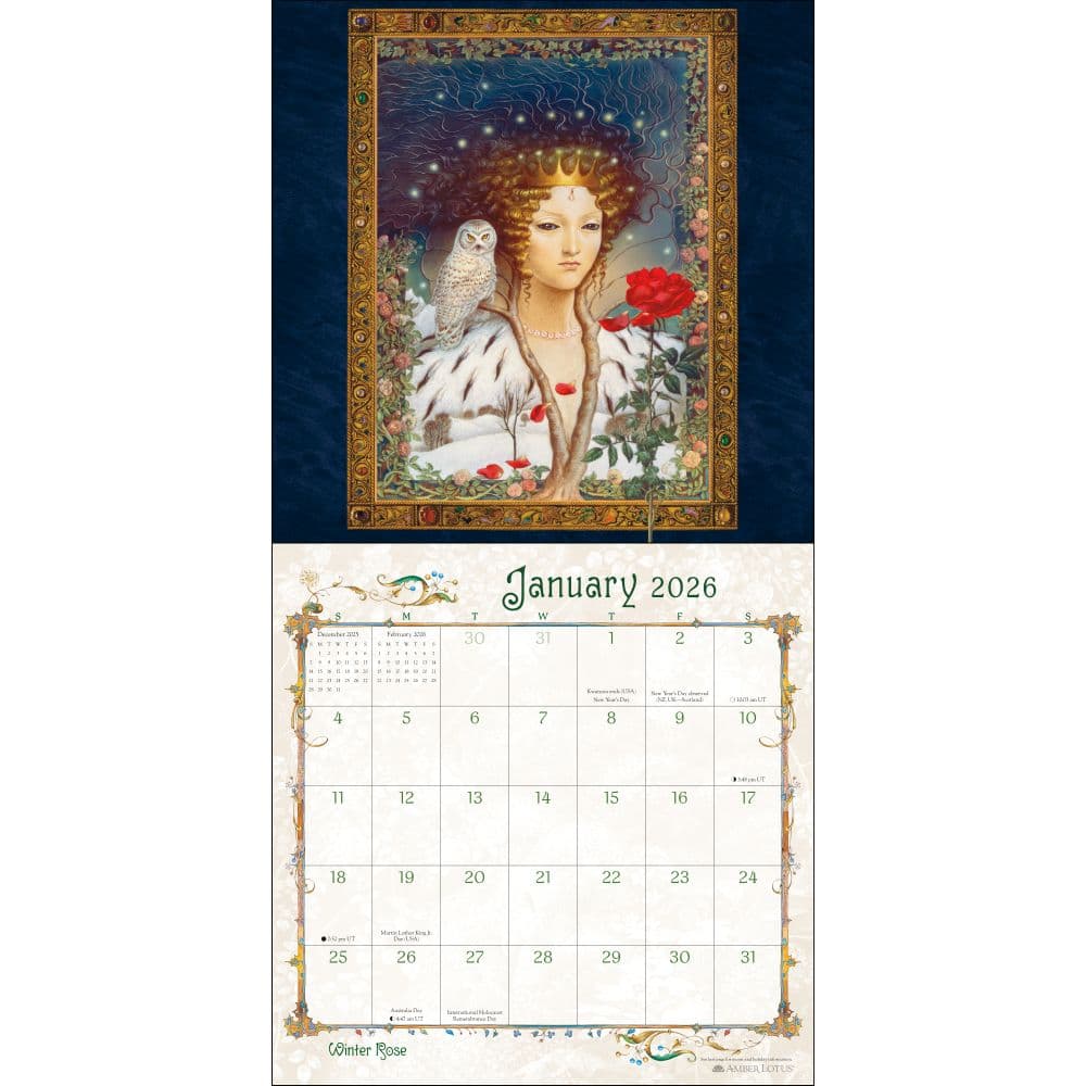 Women of Myth and Magic 2026 Wall Calendar Second Alternate Image