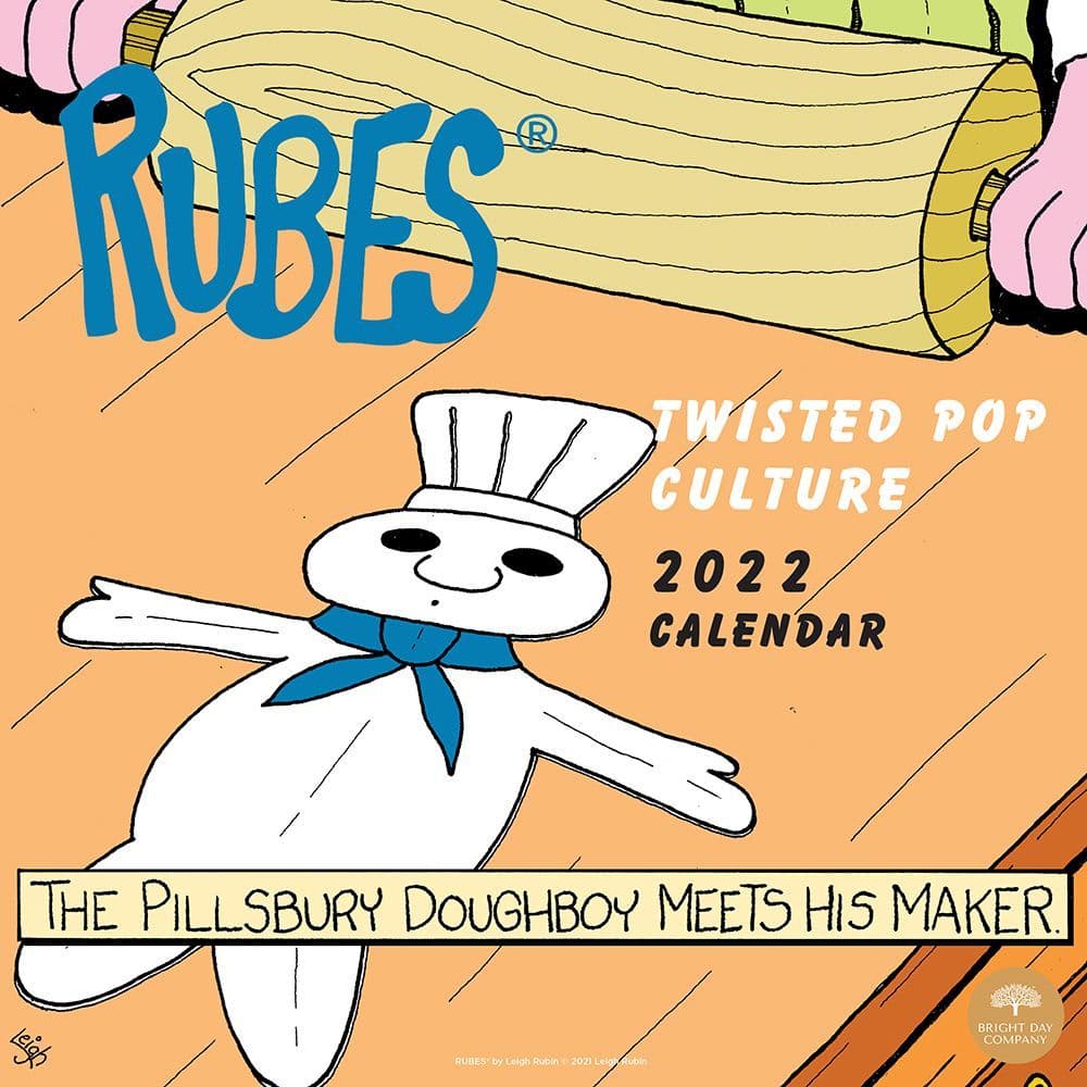 Rubes Twisted Pop Culture 2022 Wall Calendar - Calendars.com