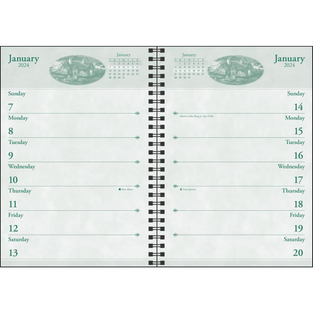 Kinkade Painter Scripture 2024 Engagement Planner