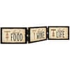image Gilded Wine Tri-Fold Sign by Susan Winget Main Image