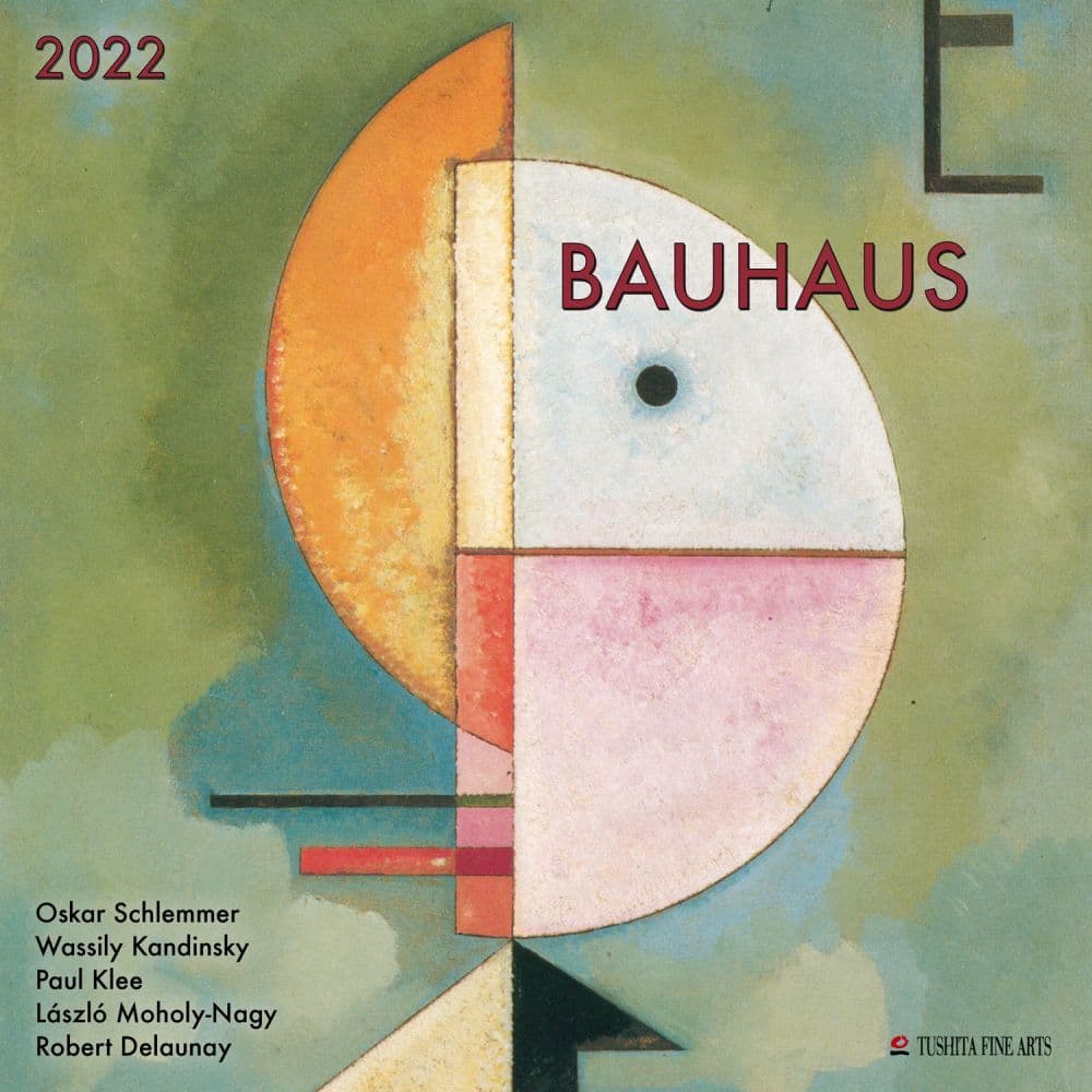 Bauhaus Tushita 2022 Wall Calendar