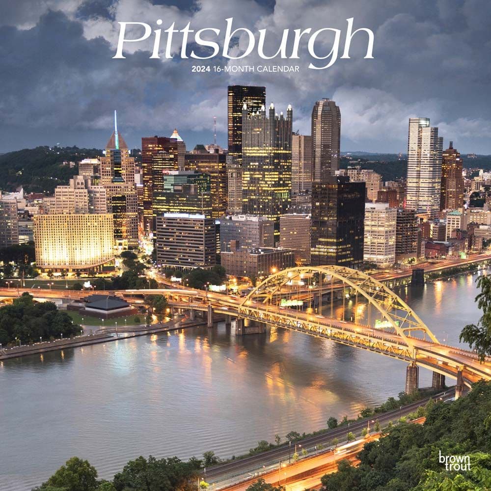 Pittsburgh 2025 Wall Calendar