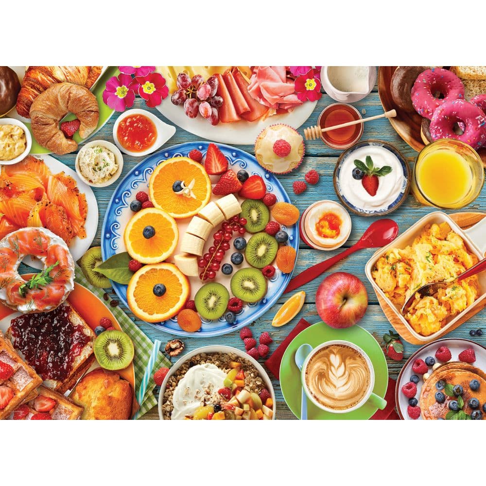 Breakfast Table 1000 Piece Puzzle First Alternate Image width=&quot;1000&quot; height=&quot;1000&quot;