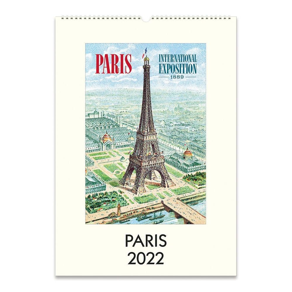 Paris Art 2022 Poster Wall Calendar - Calendars.com