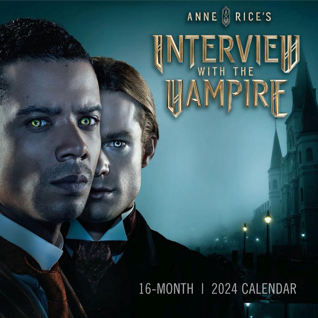 Anne Rice&#39;s Interview with the Vampire 2024 Wall Calendar Main Product Image width=&quot;1000&quot; height=&quot;1000&quot;