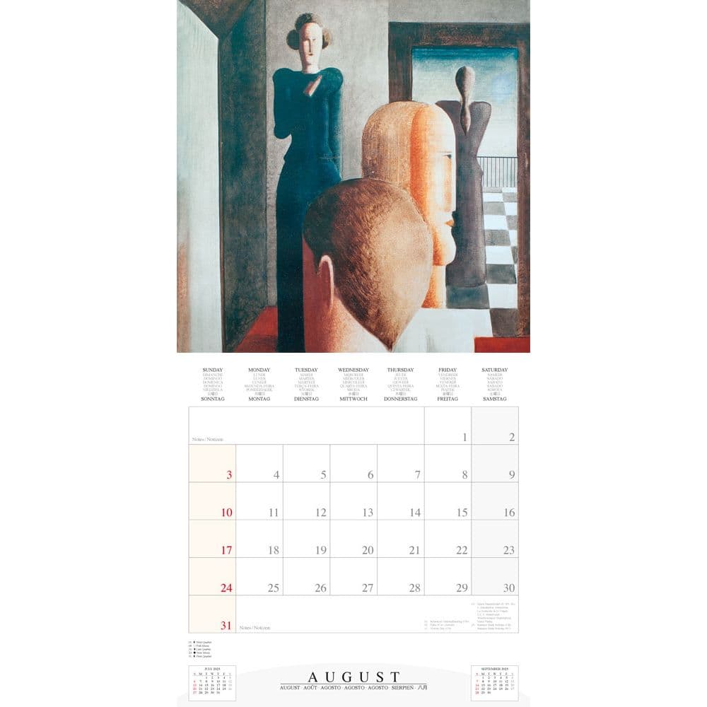 Bauhaus 2025 Wall Calendar Third Alternate Image width="1000" height="1000"