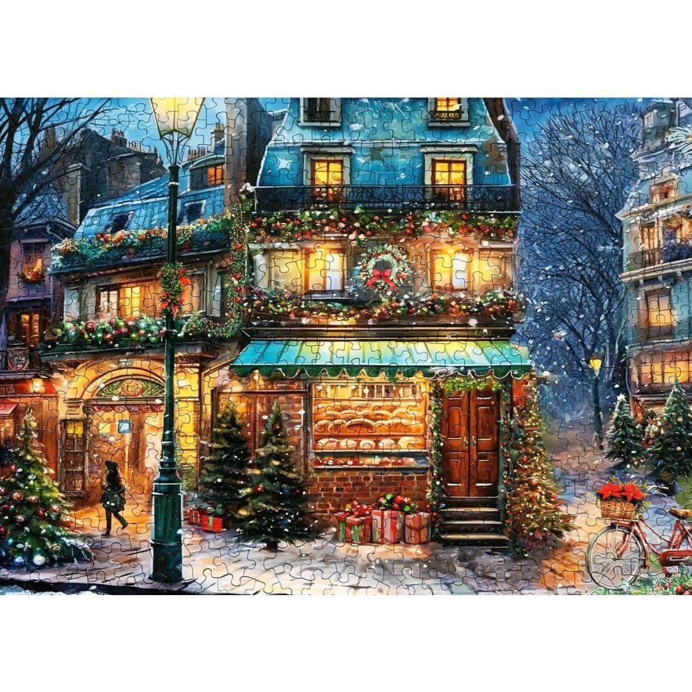Winter Wonderland Cafe 500 Piece Puzzle First Alternate Image