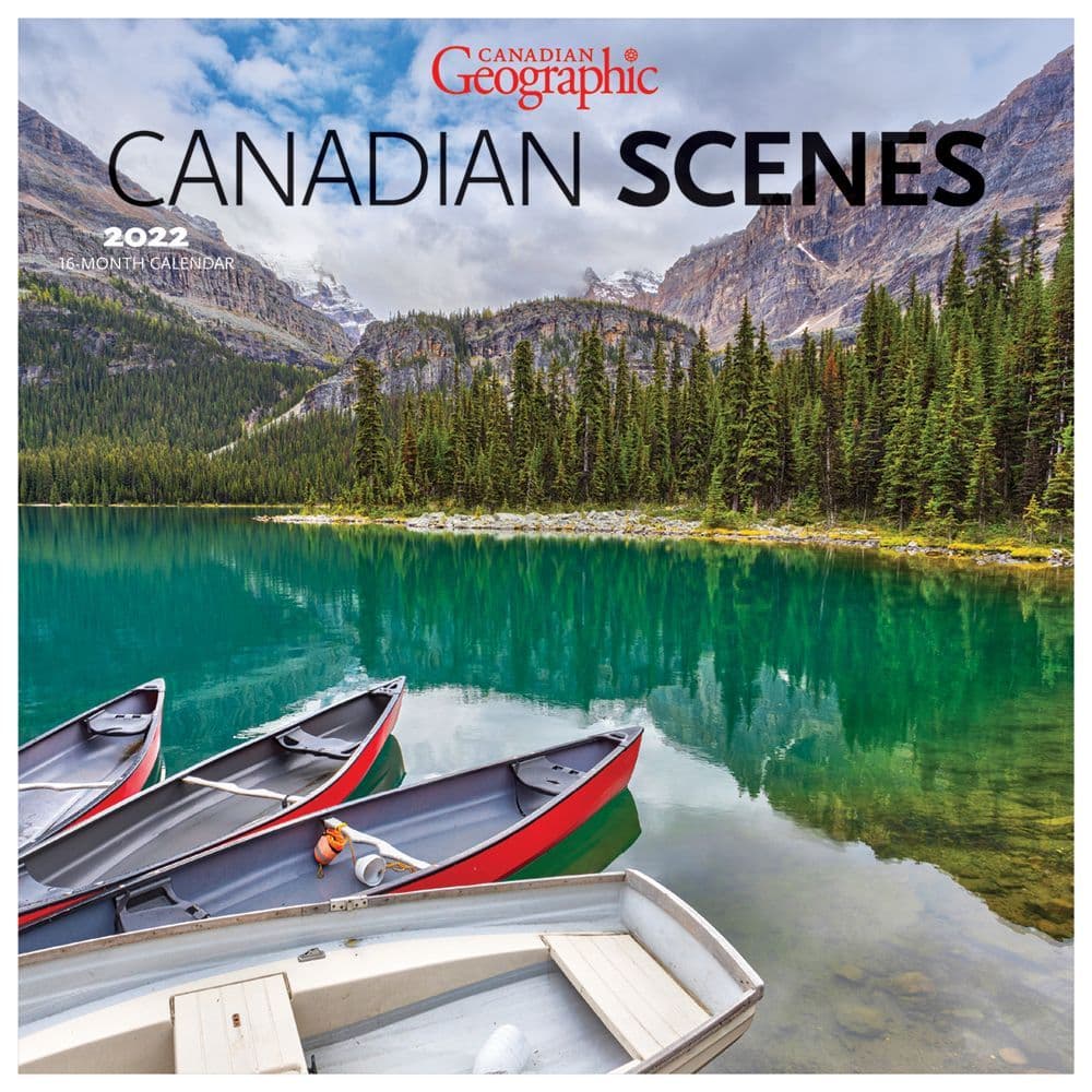 Canadian Scenes 2022 Wall Calendar