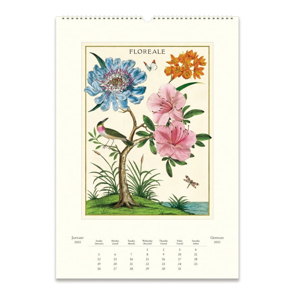 Floreale Poster 2025 Wall Calendar First Alternate Image width=&quot;1000&quot; height=&quot;1000&quot;