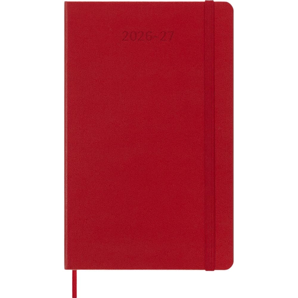 Moleskine Scarlet Red 2027 Large Hard Cover Weekly Planner First Alternate Image