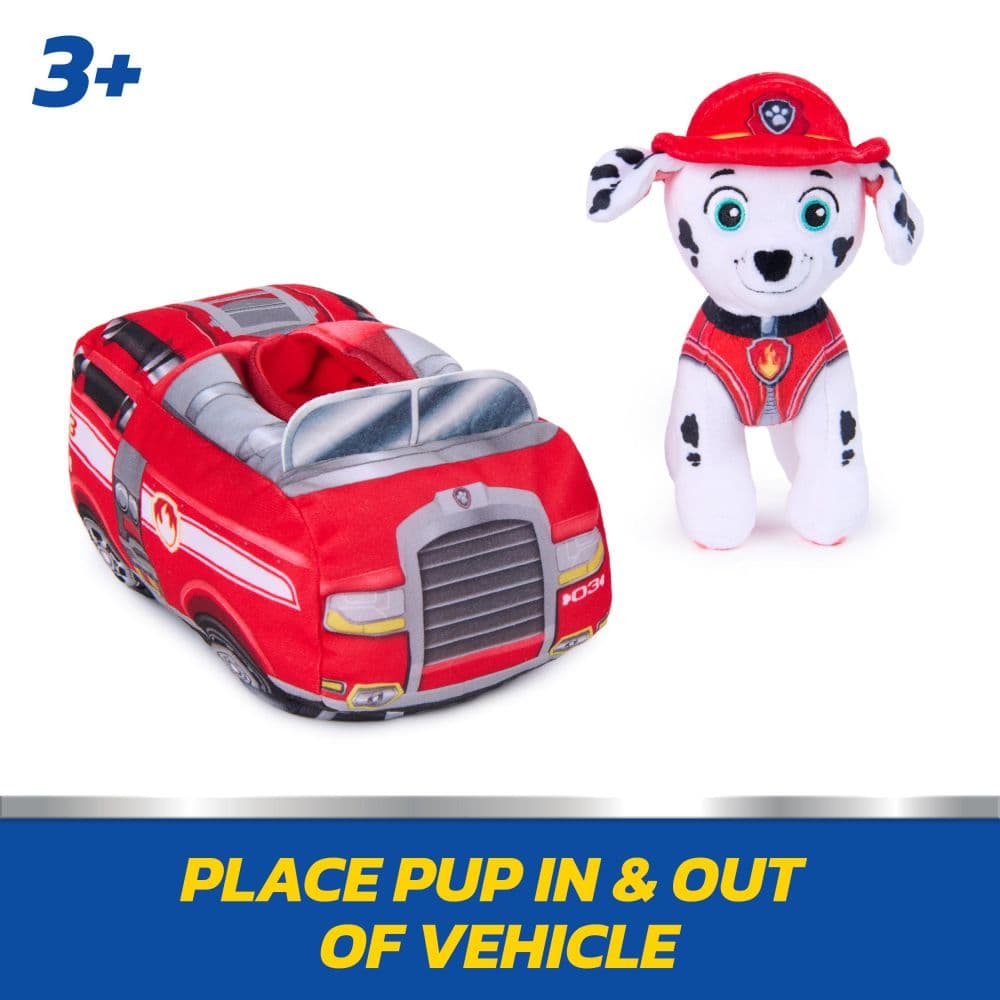 Paw Patrol Marshall 2-in-1 Vehicle Plush Fifth Alternate Image