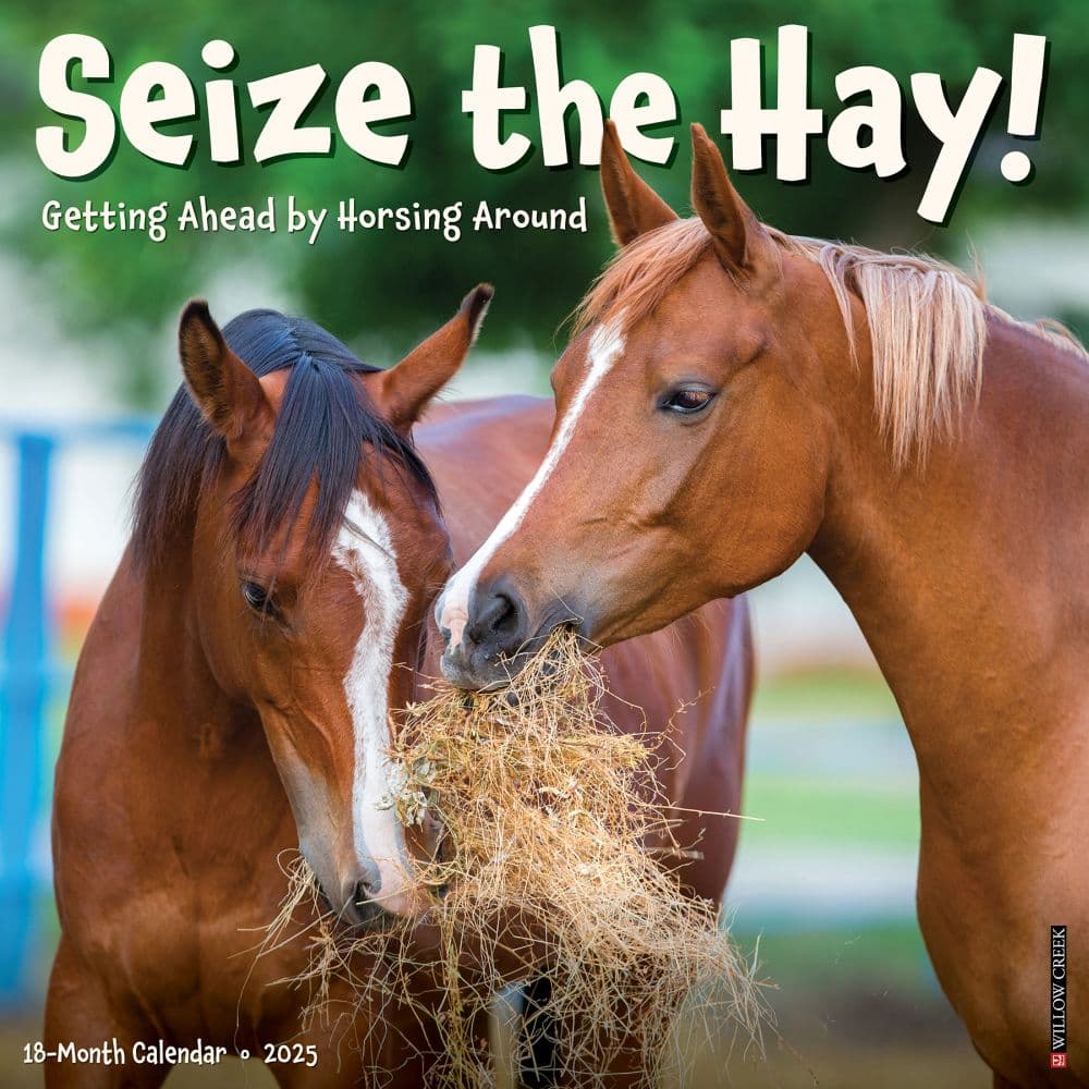 Seize The Hay 2025 Wall Calendar