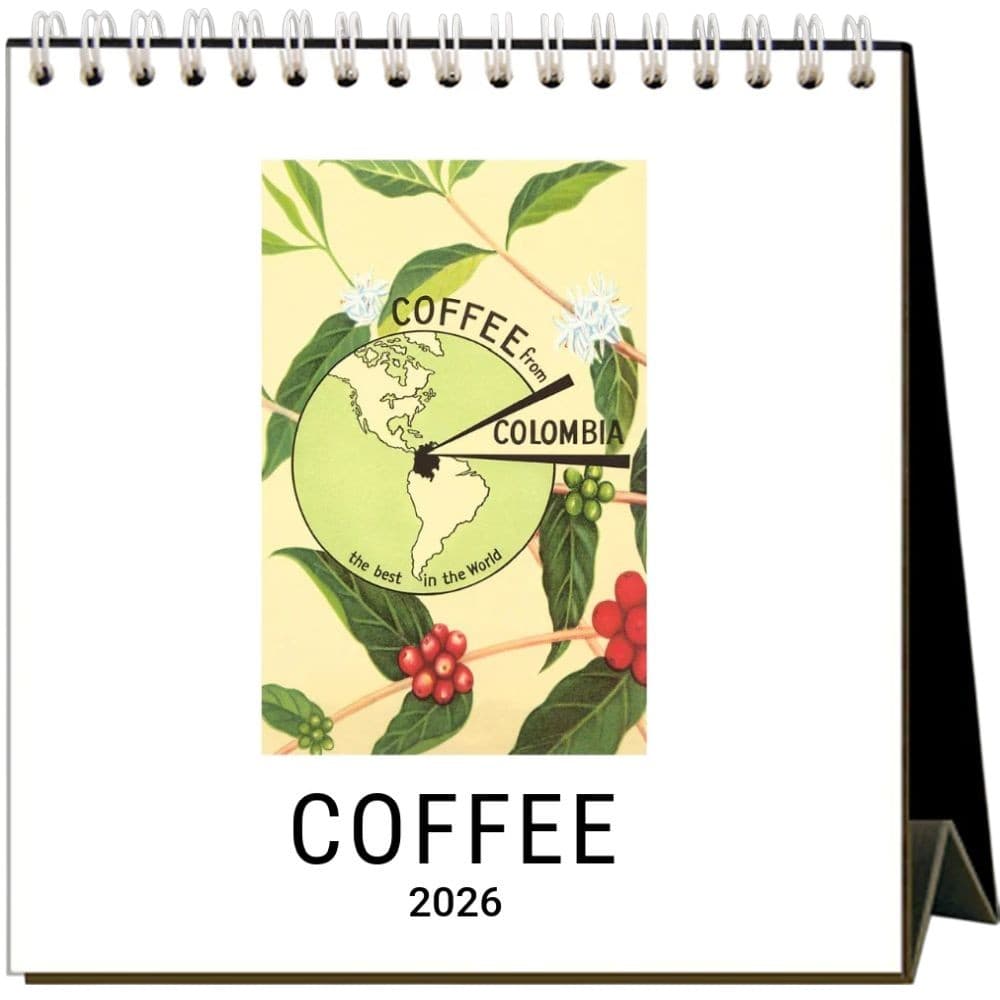 Coffee 2026 Easel Desk Calendar Main Product Image
