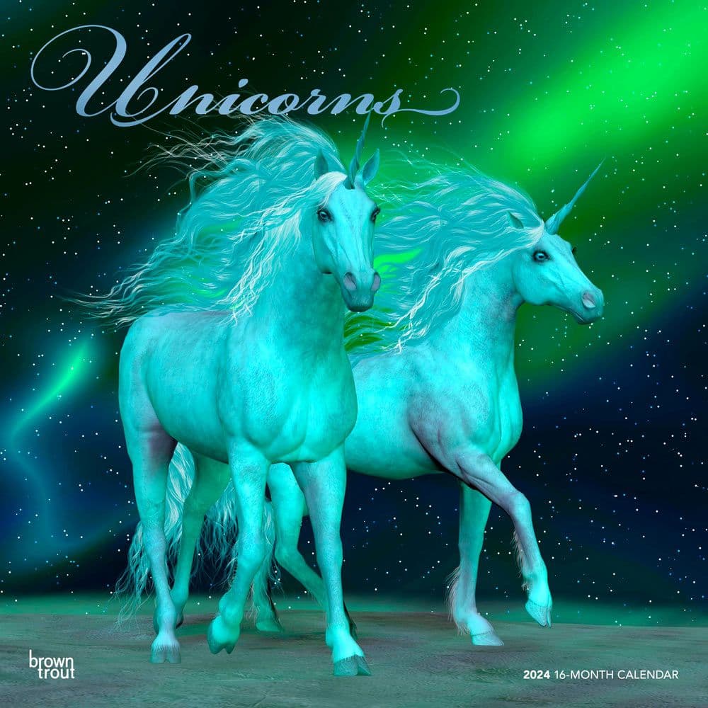 Unicorns 2024 Wall Calendar