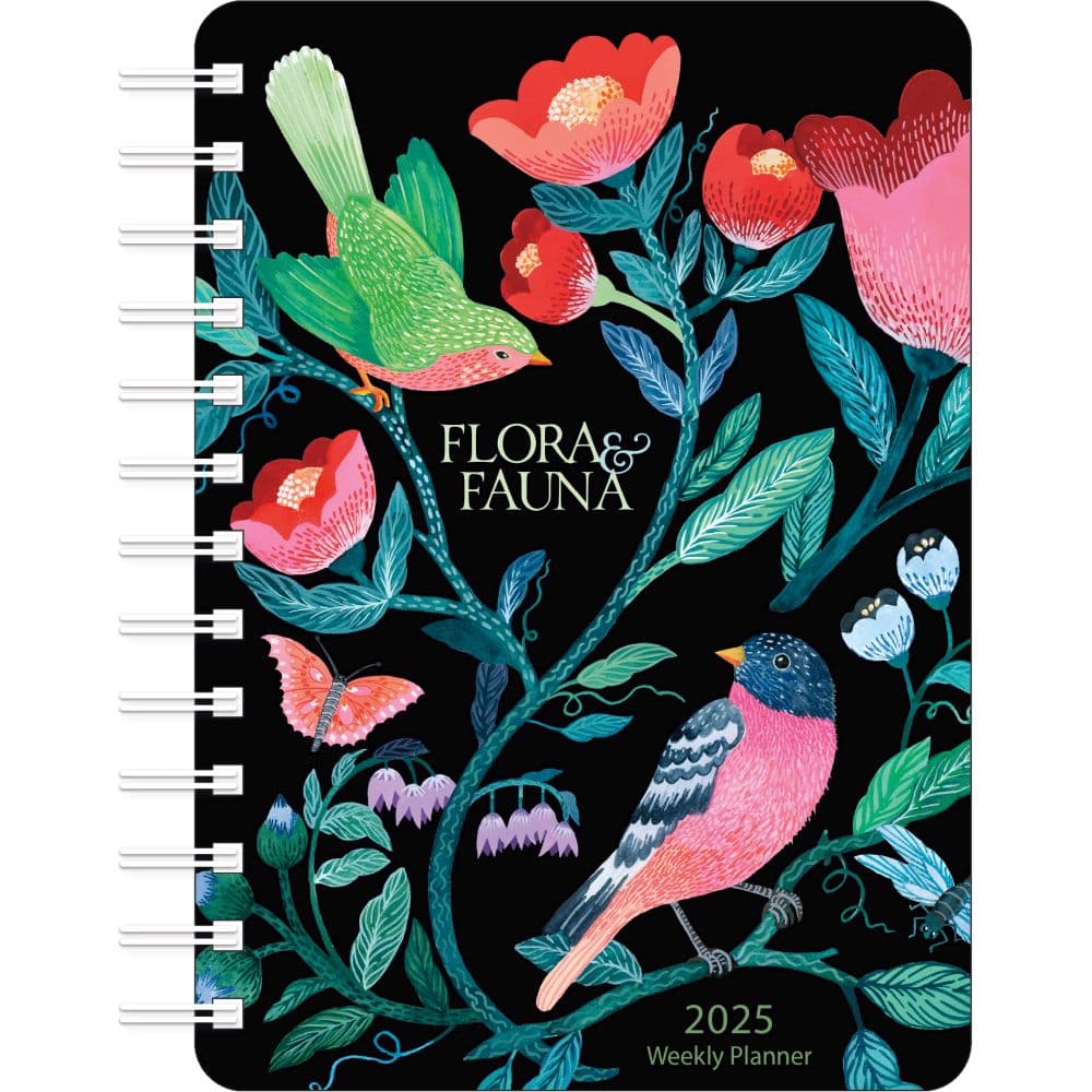 Flora and Fauna Weekly 2025 Planner