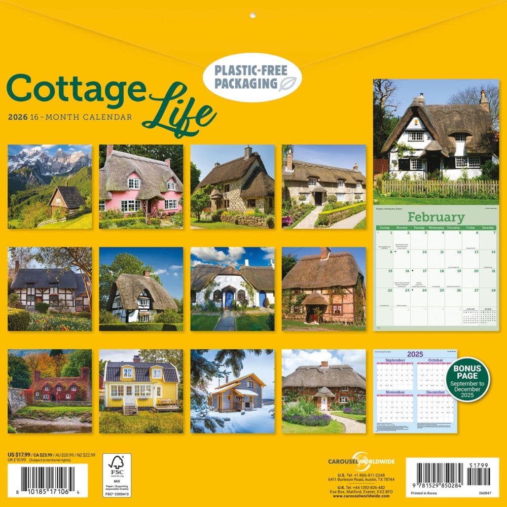 Cottage Life 2026 Wall Calendar First Alternate Image