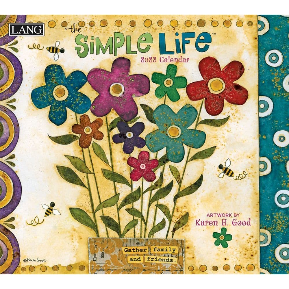 Free Desktop Calendar Wallpaper 2023 Simple Life 2023 Wall Calendar - Calendars.com