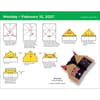 image Paper Airplane 2027 Desk Calendar Second Alternate Image