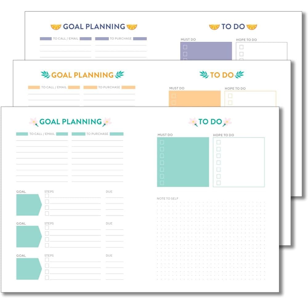 Fresh and Colorful Softcover High Note 2026 Planner First Alternate Image