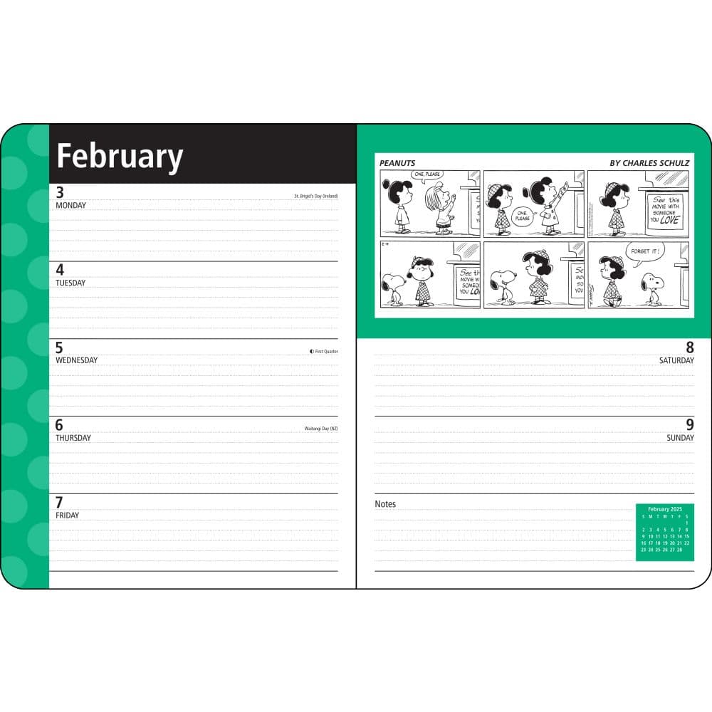 Peanuts 2025 Planner