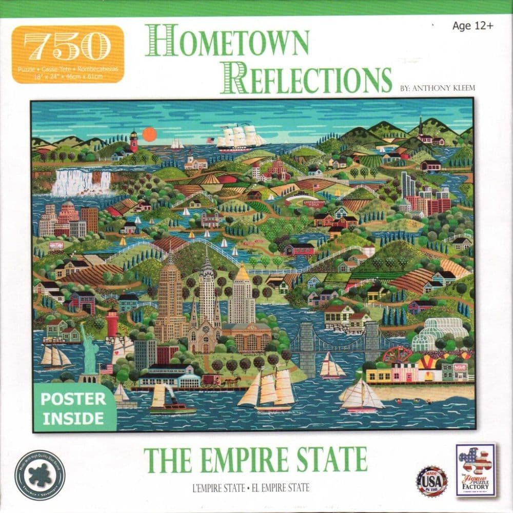 Empire State 750 Piece Puzzle Alternate Image 1