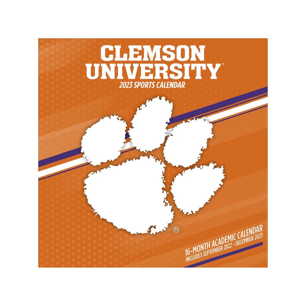 COL Clemson Tigers 2023 Mini Wall Calendar - Calendars.com