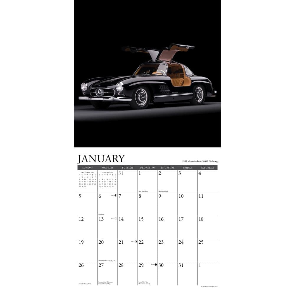 Cars Classic Just 2025 Wall Calendar Second Alternate Image width=&quot;1000&quot; height=&quot;1000&quot;