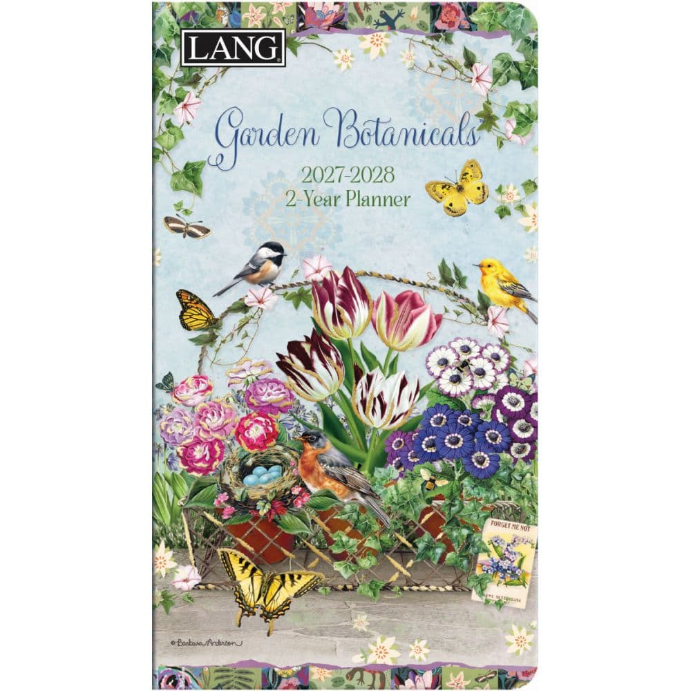 image Garden Botanicals 2027 2-Year Pocket Planner by Barbara Anderson