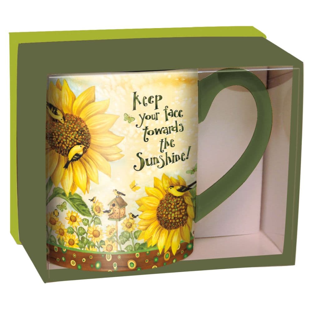 Sunflowers 14 oz Mug by Debi Hron Third Alternate Image width=&quot;1000&quot; height=&quot;1000&quot;