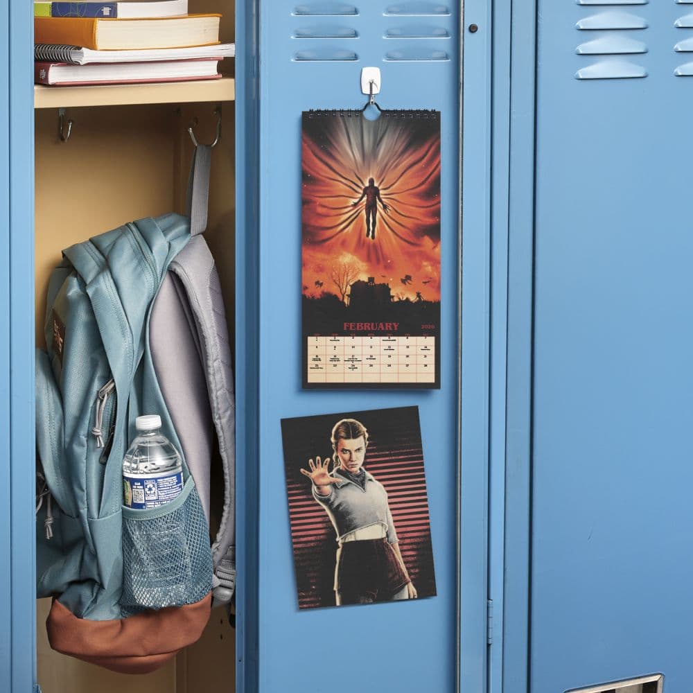 Stranger Things 2026 Slim Wall Calendar Third Alternate Image