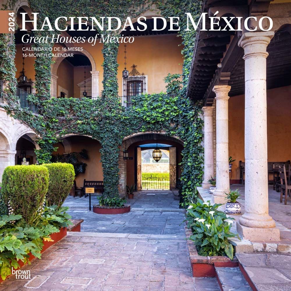 Haciendas de Mexico 2024 Wall Calendar Main Product Image width=&quot;1000&quot; height=&quot;1000&quot;