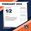 image COL Auburn Tigers 2025 Desk Calendar Second Alternate Image