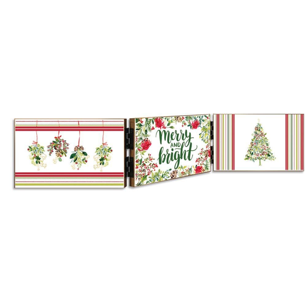 Christmas Greens Tri-Fold Sign