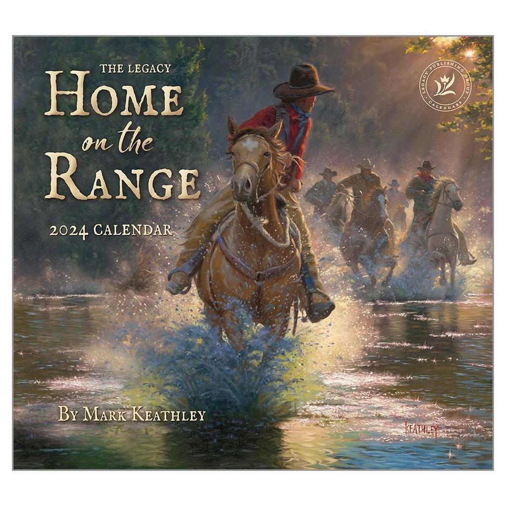 Home on the Range Keathley 2024 Wall Calendar