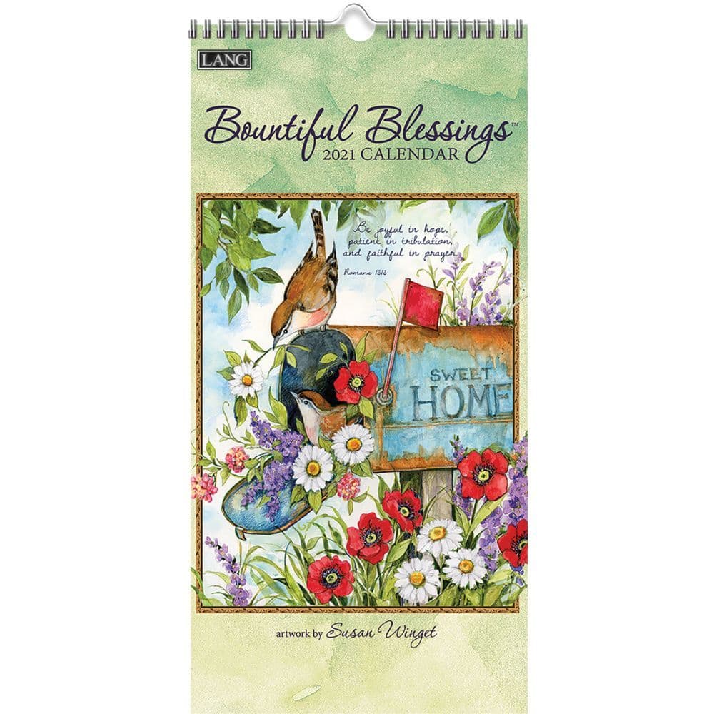 Bountiful Blessings Vertical Wall Calendar By Susan Winget Calendars