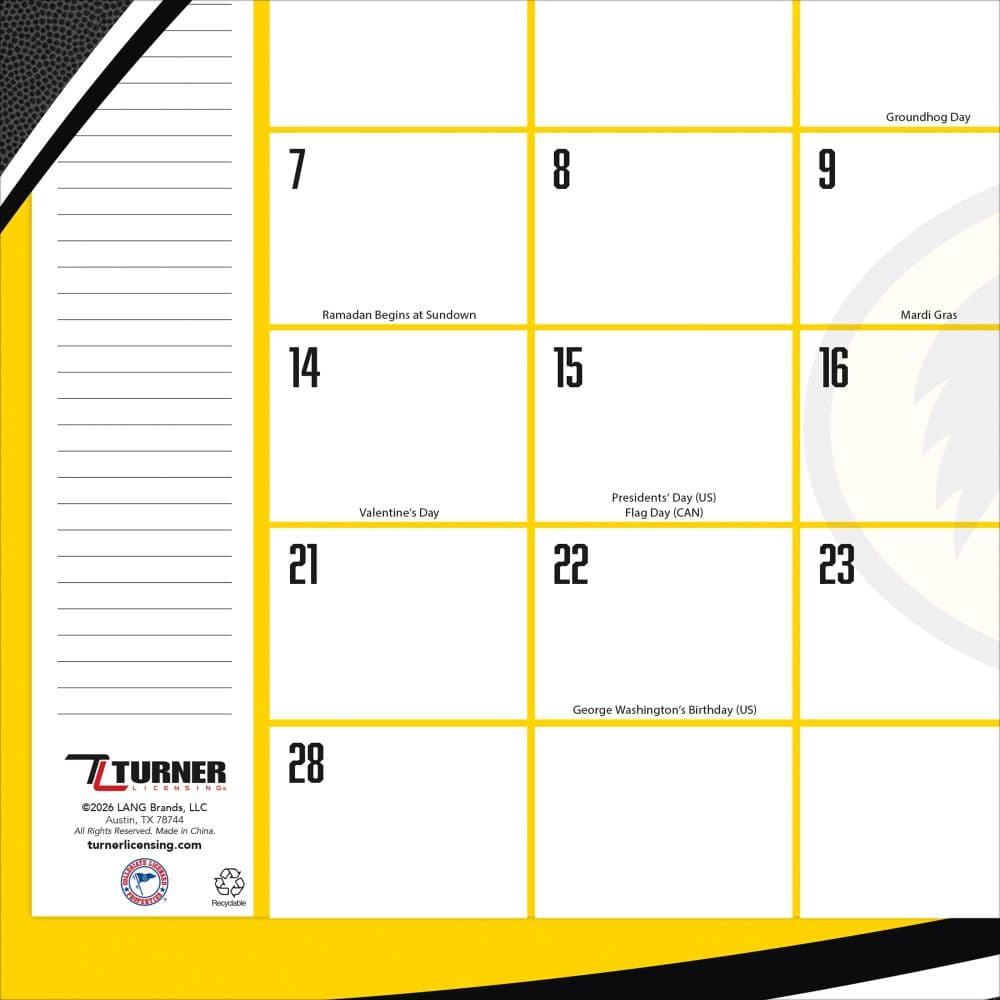 Iowa Hawkeyes 2027 Desk Pad 17" X 11" Second Alternate Image