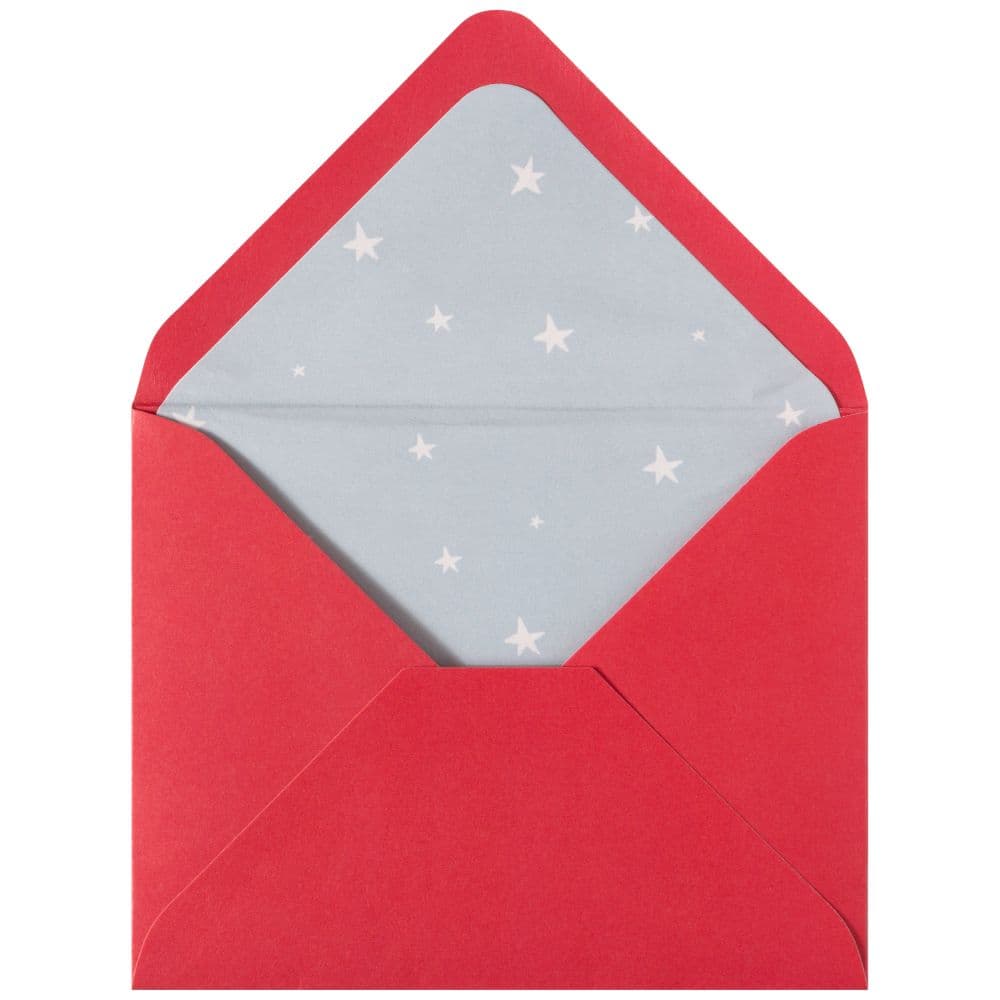 Sleigh Gifts and Deer 10 Count Boxed Christmas Cards Third Alternate Image width="1000" height="1000"