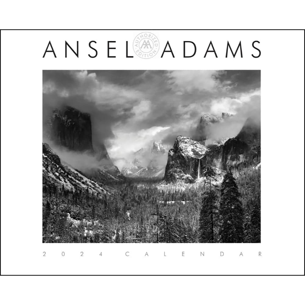 Ansel Adams 2024 Wall Calendar Front Cover Image