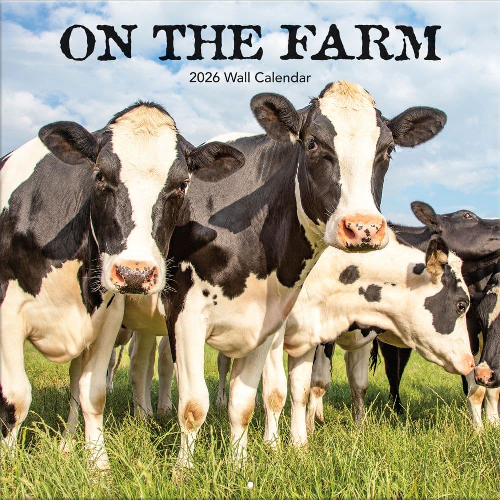 On The Farm 2026 Wall Calendar_Main Image