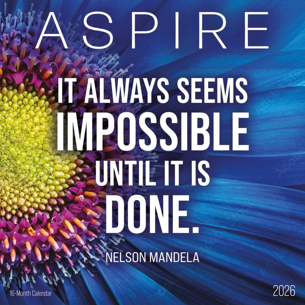 Aspire 2026 Wall Calendar Main Image