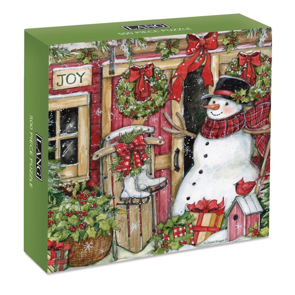 Frosty Welcome Luxe 500 Piece Puzzle Main Product Image