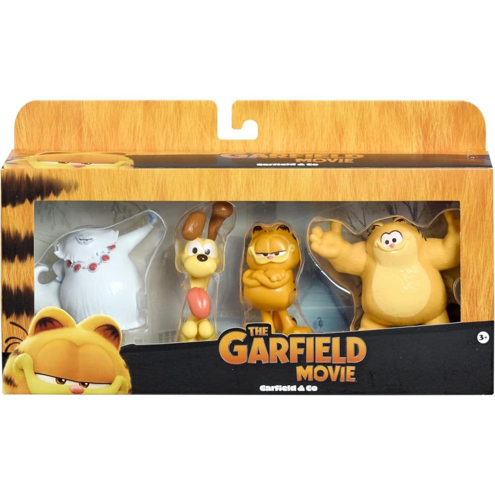 Garfield 4 Piece Figure Set Fourth Alternate Image
