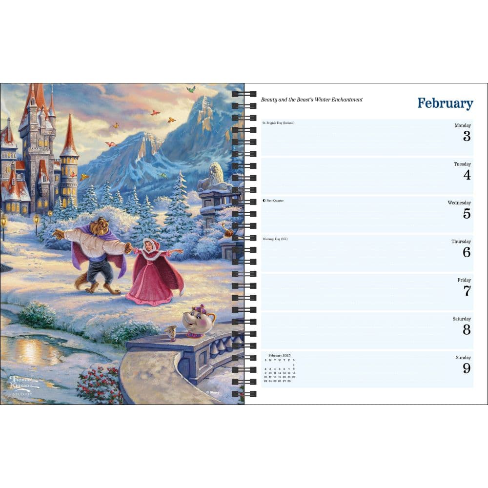 Thomas Kinkade Disney 2025 Planner