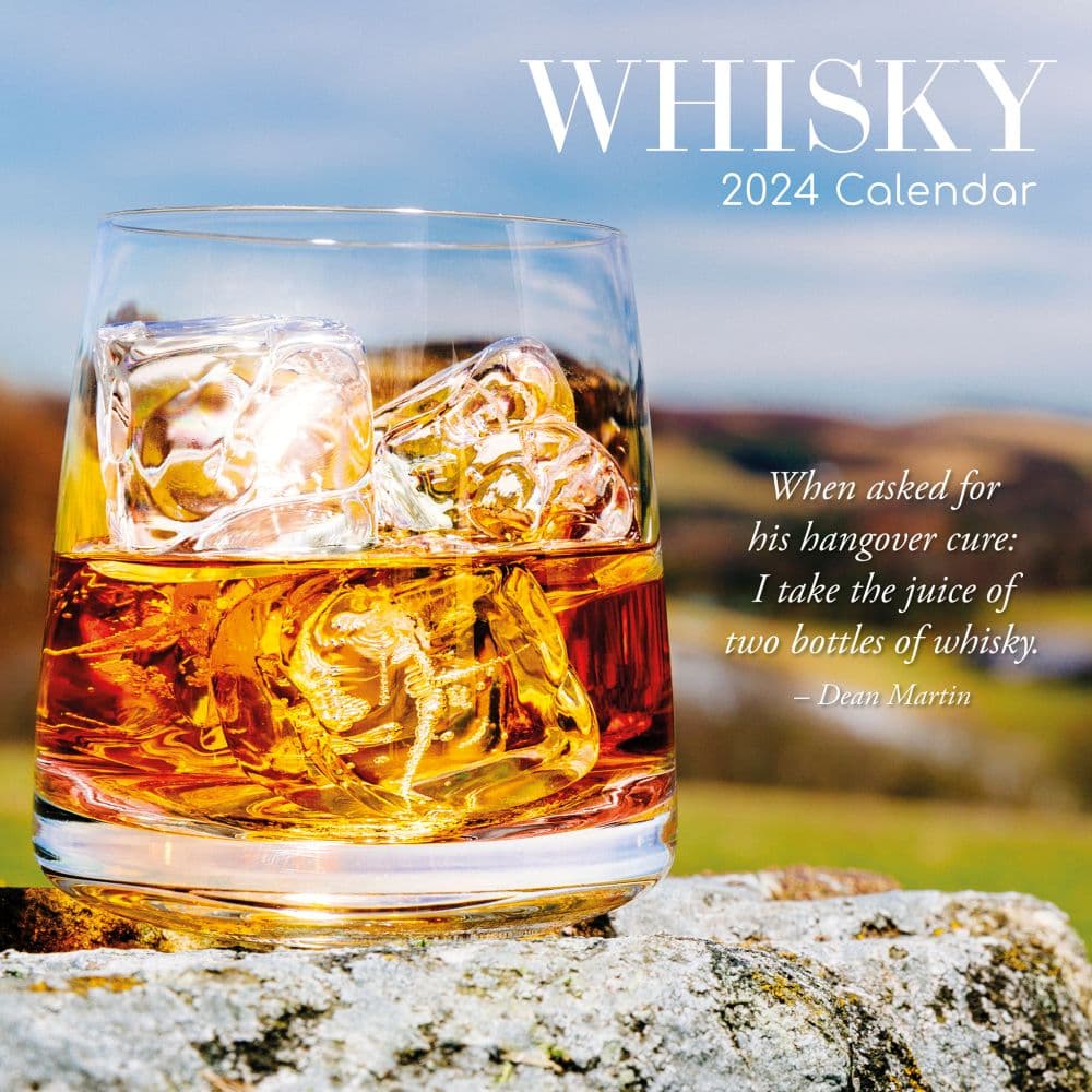 Whisky 2024 Wall Calendar Main Image