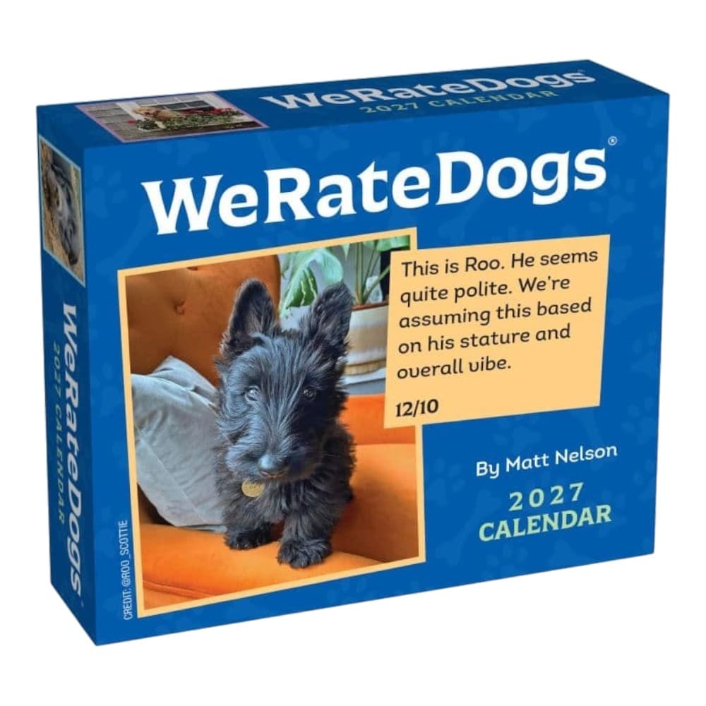 image We Rate Dogs 2027 Desk Calendar Main Product Image